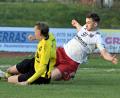 Bild: Hubert Ziegler
Heißes Derby: Noah Majdic (links) spielt künftig nicht mehr für den FC Amberg. SC-Kapitän Nico Argauer wird im Duell gegen den Stadtklub allerdings weiterhin alles reinhauen.