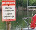 Bild: Heiko Rebsch/dpa
Am Wochenende musste im Heidebad ein Kleinkind gerettet werden. (Archivbild)