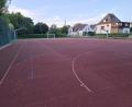 Bild: Hans Prem
Die Schulsportanlage der Schirmitzer Grundschule wird erneuert. Auf einer Grünfläche hinter dem Tor werden für die Kindern Sitzgelegenheiten aufgestellt und ein "Grünes Klassenzimmer" mit großem Sonnensegel gebaut.