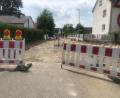 Bild: Eva Seifried
Die Baustelle im Ossangerweg kommt voran.