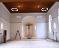Bild: Ulla Britta Baumer
Durch die Umbau- und Modernisierungsmaßnahmen ist ein heller Kirchenraum entstanden, der in Zukunft nicht nur für Gottesdienste, sondern unterschiedlichste Veranstaltung genutzt werden kann.