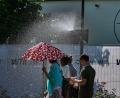 Bild: Fotoreport-DB/dpa
Wegen der brütenden Hitze kam es am Halbfinaltag der Bad Homburg Open zu einer Unterbrechung.