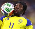 Bild: Sam Hodde/AP/dpa
Der Schwede Anthony Elanga dachte nach dem Abpfiff fälschlicherweise, aus der WM ausgeschieden zu sein.