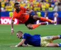 Bild: Ashley Landis/AP/dpa
Cody Gakpo muss während der WM einen persönlichen Schicksalsschlag verkraften. (Archivbild)