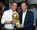 Bild: Wolfgang Breiteneicher/-/dpa
Philipp Lahm und Lothar Matthäus plädieren für Kimmichs Einsatz im Mittelfeld. (Archivbild)