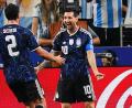 Bild: Julio Cortez/AP/dpa
Auch mit 39 Jahren noch eine Klasse für sich: Lionel Messi.