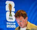 Bild: Martin Meissner/AP/dpa
Julian Nagelsmann hat vor dem K.-o-Rundenspiel gegen Paraguay gesprochen.