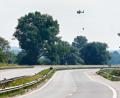 Bild: Uwe Lein/dpa
Die A8 war zeitweise komplett gesperrt.