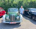 Bild: Gisela Kuhbandner
Der legendäre grün-weiße BMW, der vor allem als Polizeifahrzeug in der Fernsehserie „Funkstreife Isar 12“ Kultstatus erlangte.