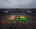 Bild: Stephen Collingwood/AP/dpa
Mehr als 4,6 Millionen Fans lockte diese WM schon in der Vorrunde in die Stadien. (Archivbild)
