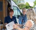 Archivbild: Franka Eichl
Mitarbeiter von Oberpfalz-Medien machen sich mit dem "Redaktion on Tour"-Sprinter am Donerstag auf den Weg nach Grafenwöhr. Die erste Station der Tour war in Weiden (Foto).