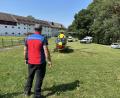 Bild: Bergwacht Amberg
Einsatz beim Kletterunfall bei Auerbach.