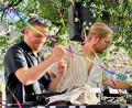 Bild: Gabi Schönberger
Beim „Sündikat“ gab’s Reggae, Funk und House zu hören. Den Auftakt am Samstag machten die DJs von „Abteilung 36 & Friends".