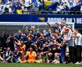 Bild: Lindsey Wasson/AP/dpa
Bosnien-Herzegowina will auch im Sechzehntelfinale gegen die USA juben. (Archivbild)
