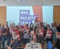 Bild: IG Metall
Delegierte der IG Metall Amberg diskutieren über soziale Sicherheit und wirtschaftlichen Wandel.
