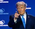 Bild: Julia Demaree Nikhinson/AP/dpa
Trump verdiente Hunderte Millionen mit Krypto-Geschäften. (Archivbild)