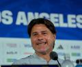 Bild: Andre Penner/AP/dpa
Mauricio Pochettino sieht seine Mannschaft nicht als Favorit im nächsten Spiel. (Archivbild)