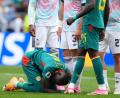 Bild: Manu Fernandez/AP/dpa
Ciss legt sich vor den Elfmeterpunkt.