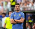 Bild: Julio Cortez/AP/dpa
Steht vor seinem 100. Spiel als Nationaltrainer Argentiniens: Weltmeister Lionel Scaloni.