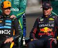 Bild: Fatima Shbair/AP/dpa
Lando Norris würde es mit Max Verstappen bei McLaren aufnehmen wollen. (Archivbild)
