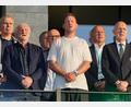Bild: Michael Kappeler/dpa
Ende beim DFB? Bundestrainer Julian Nagelsmann zwischen Rudi Völler und Bernd Neuendorf. (Archivbild)