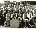 Bild: Archiv Musikverein
Das Bild zeigt die Blaskapelle Ernestgrün in der Gründerzeit, die am 4. Mai 1966 aus der Taufe gehoben wurde.