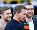 Bild: Bernd Thissen/dpa
Die ZDF-Experten Christoph Kramer und Per Mertesacker haben sich über das DFB-Aus von Julian Nagelsmann geäußert. (Archivbild)