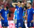 Bild: Mike Stewart/AP/dpa
Die kroatischen Spieler waren nach dem Aus fassungslos - auch wegen einer Schiri-Entscheidung.