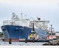 Bild: Stefan Sauer/dpa
Der Iran-Konflikt hat sich auf den LNG-Lieferbetrieb nach Rügen ausgewirkt, sagt der dortige Terminalbetreiber.