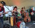 Bild: Helmut Kunz
Dr. Will & the Wizards im Innenhof der Regionalbibliothek.