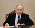 Bild: Pavel Byrkin/Pool Sputnik Kremlin via AP/dpa
Putin betonte in seinen Glückwünschen die „ruhmreichen Kapitel“ in der gemeinsamen Geschichte (Archivbild).
