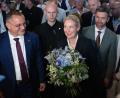 Bild: Sebastian Kahnert/dpa
Für Alice Weidel lief die Wiederwahl zur Bundesvorsitzenden etwas besser als für den Co-Vorsitzenden, Tino Chrupalla.