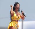 Bild: Christoph Reichwein/dpa
Frenzy ist eine erfolgreiche Partyschlager-Sängerin. (Archivbild)
