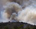 Bild: Matthieu Rondel/AFP/dpa
Dieser Brand brach in einem Gebirgsmassiv in der Nähe von Trévillach im Département Pyrénées-Orientales aus.