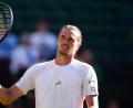 Bild: John Walton/PA Wire/dpa
Alexander Zverev strebt am Montag sein erstes Viertelfinale in Wimbledon an.