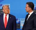 Bild: Geert Vanden Wijngaert/AP/dpa
Beim Gipfel in Den Haag 2025 gelang es Nato-Generalsekretär Mark Rutte, den US-Präsidenten bei Laune zu halten. Klappt das auch in diesem Jahr? (Archivbild)