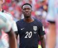 Bild: Ted S. Warren/AP/dpa
Balogun durfte gegen Belgien spielen, die Niederlage verhindern konnte er nicht.