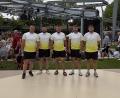 Bild: Burschenverein Ebnath/exb
Florian Hawranek, Lukas Schenkl, Sascha Plannerer, Dominik Plannerer und Pascal Ponnath vom Burschenverein Ebnath machten beim Wasserrutschen-Wettbewerb des ZDF-Fernsehgarten mit. Die fünf Oberpfälzer setzten sich gegen zwei andere Teams durch und gewannen Tickets für den ausverkauften Mallorca-Fernsehgarten.