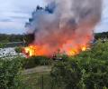 Bild: Jürgen Masching
Am Dienstagmorgen ist auf einem Campingplatz in Eschenbach ein Feuer ausgebrochen.