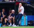 Bild: Tom Weller/dpa
Stale Solbakken (r.) und seine Norweger treffen am Samstag auf England. (Archivbild)