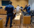Bild: Stefan Puchner/dpa
Mitte Juni wurde eine 30-Jähriger wegen Mordes an einer dreifachen Mutter verurteilt. Nun gibt es eine weitere Festnahme in dem Fall. (Archivbild)