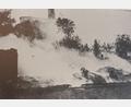 Archivbild: Stadtarchiv Pleystein
Im Stadtarchiv Pleystein gibt's Bilder, die das Ausmaß der Brandkatastrophe 1901 dokumentieren. Die Aufnahme zeigt, wie das Feuer an der Ostseite des Kreuzbergs wütet.