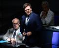 Bild: Bernd von Jutrczenka/dpa
Bundesumweltminister Carsten Schneider stellte sich im Bundestag den Fragen der Abgeordneten.