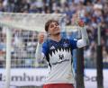 Bild: Marcus Brandt/dpa
War der beste Torschütze in der Gruppenphase und traf erneut: HSV-Profi Otto Stange. (Archivbild)