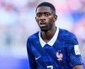 Bild: Tom Weller/dpa
Will mit Frankreich seinen zweiten WM-Titel: Ousmane Dembélé. (Archivbild)