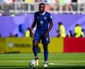 Bild: Tom Weller/dpa
Bayern-Verteidiger Dayot Upamecano äußert sich zur Schiedsrichter-Ansetzung. (Archivbild)