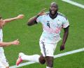 Bild: Nick Didlick/AP/dpa
Lukaku bejubelt das 4:1 gegen die USA.