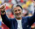 Bild: Peter Klaunzer/KEYSTONE/dpa
Trainer Murat Yakin ist auch für das Viertelfinalspiel gegen Argentinien optimistisch.