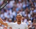 Bild: Adam Davy/PA Wire/dpa
Alexander Zverev steht erstmals im Endspiel von Wimbledon.