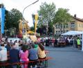 Bild: bjp
Die Pressather "Stadtfamilie" trifft sich auf dem Bürgerfestplatz vor dem Weihertürl.